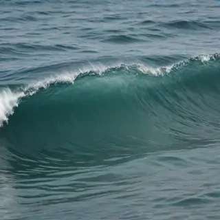 waves transparent