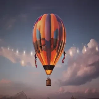 hot air balloon png