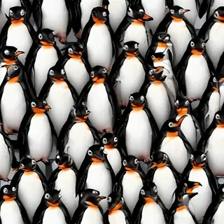 penguins background