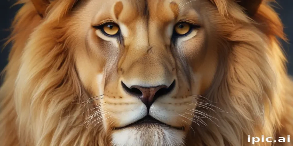 transparent lion