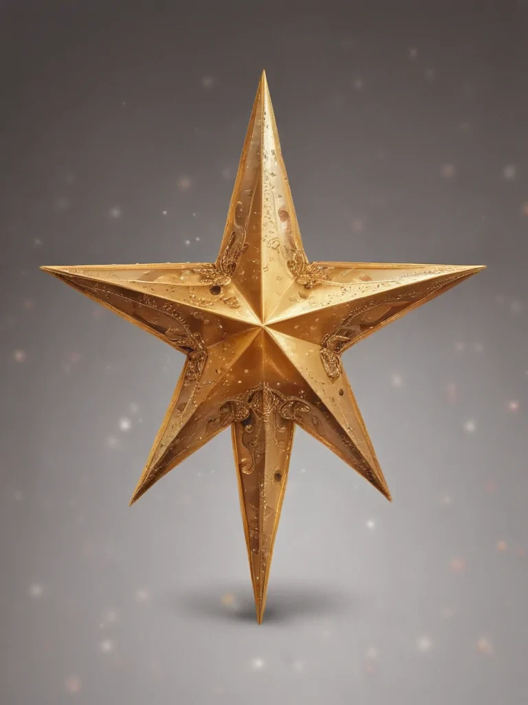 christmas star clipart free