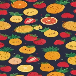 cute fruit backgrounds