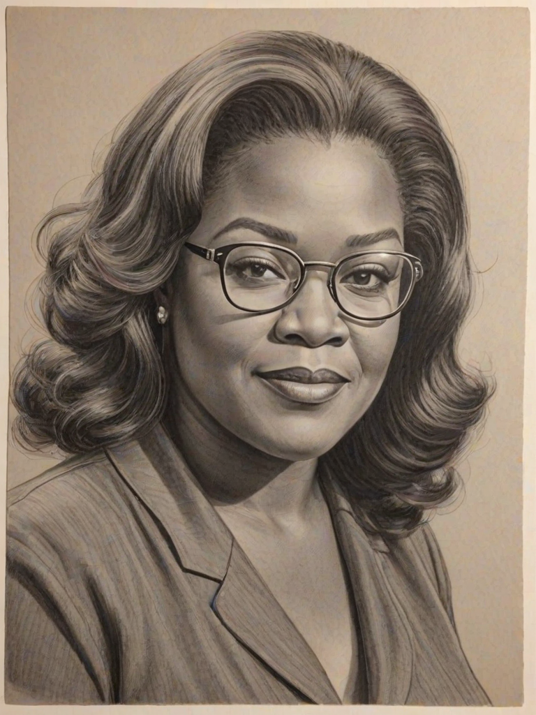 Lovely Loretta Devine, pencil sketch, portrait of Superb woman 1949s in glasses, hair style beatnik, outline, clear lines, fine lines, 8k
