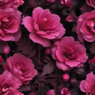 dark pink aesthetic