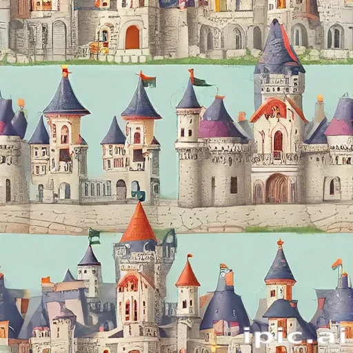 cartoon castle
