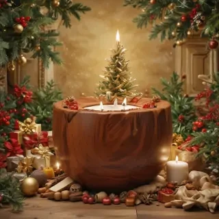 christmas back rounds