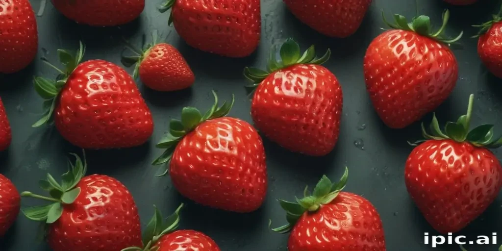 strawberry wallpaper aesthetic