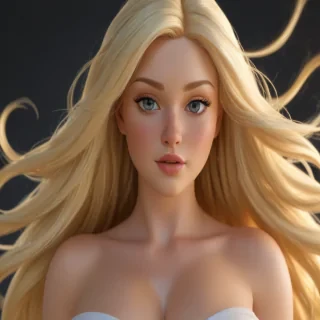 curvy blonde