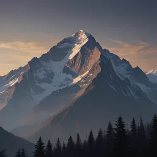 mountain silhouette