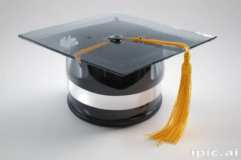 transparent graduation cap