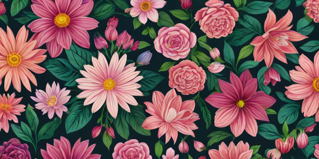 floral computer background