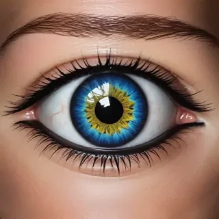 evil eye transparent