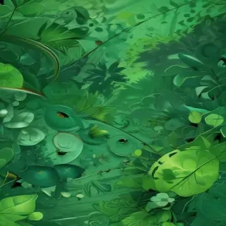 green abstract wallpaper