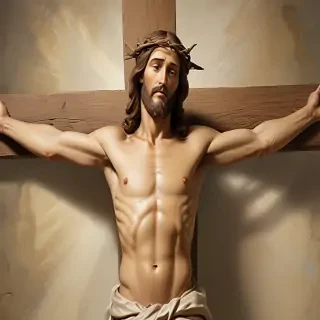 picture of jesus on cross