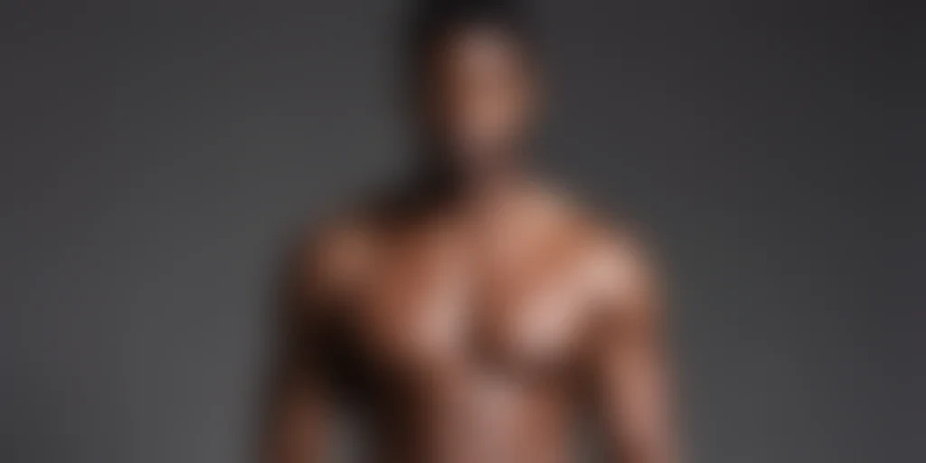 black male shirtless