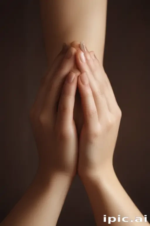 hands reaching