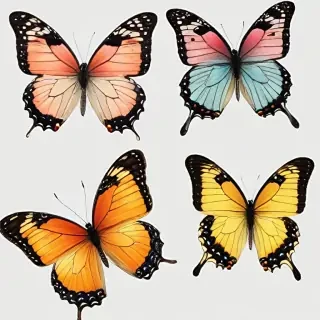 butterflies png