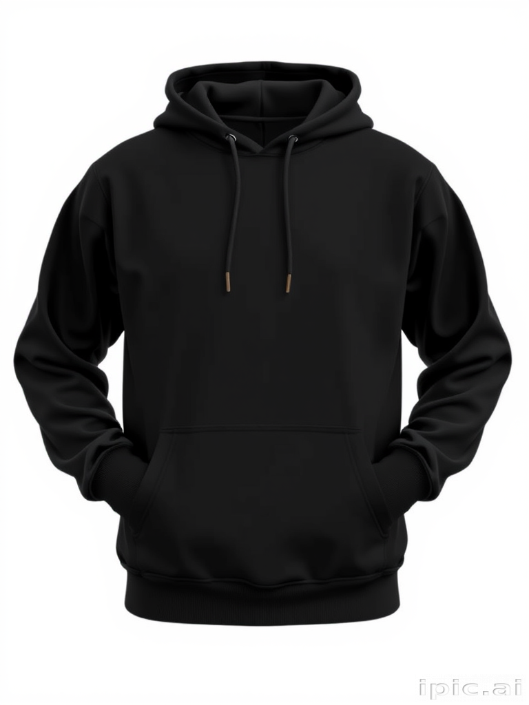 black hoodie mockup png