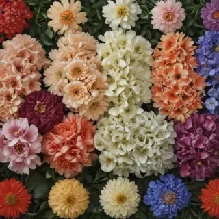 half brain half flowers