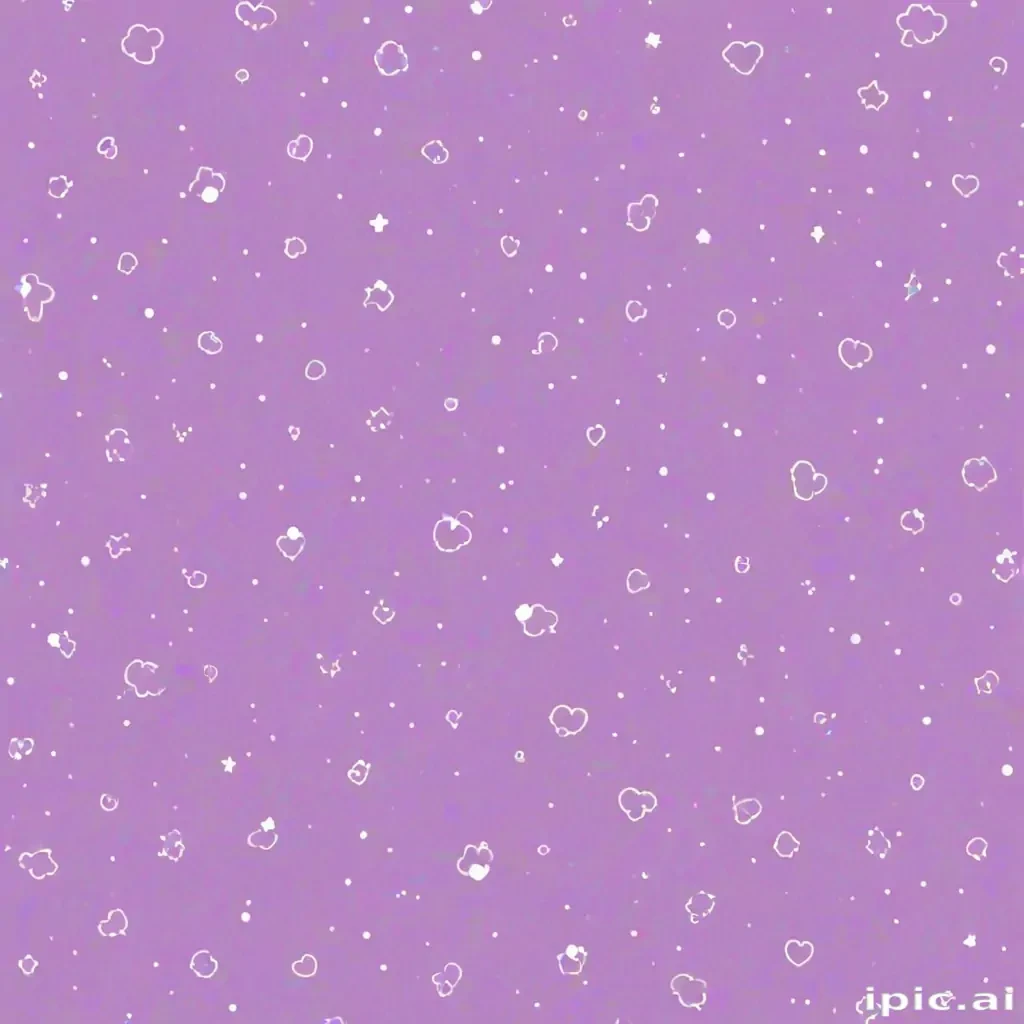 kawaii purple wallpaper