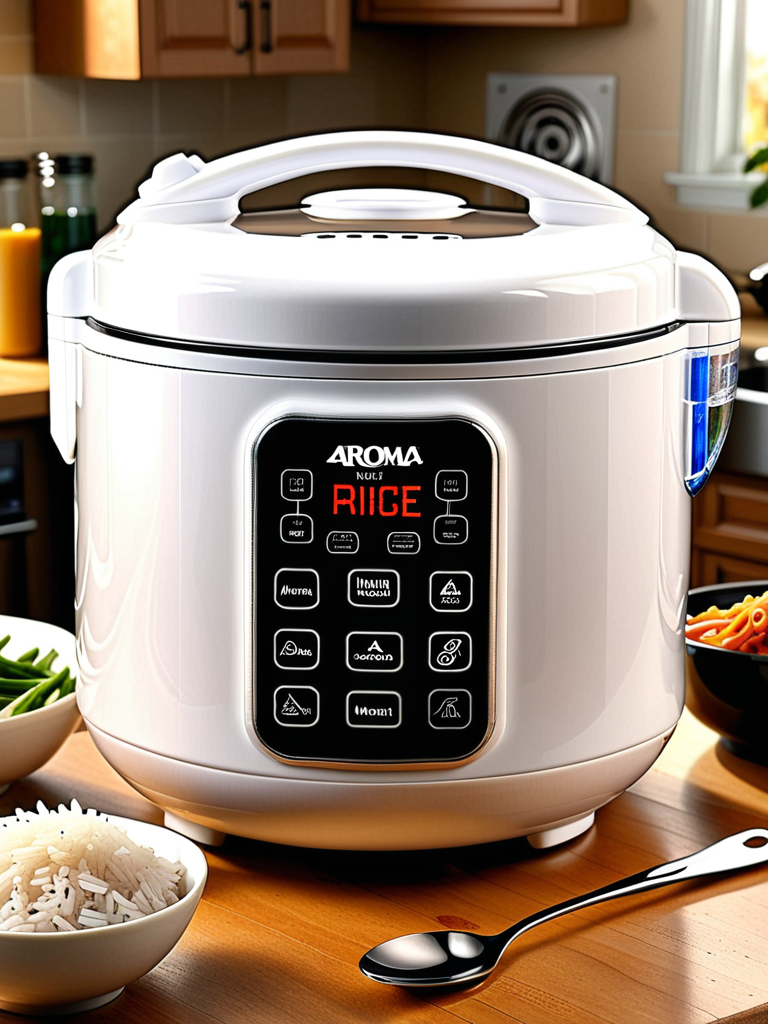 aroma digital rice cooker manual