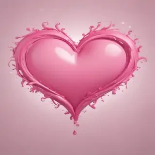 heart png pink