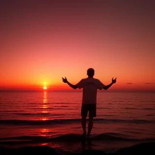 sunset wallpaper aesthetic