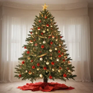 christmas background tree
