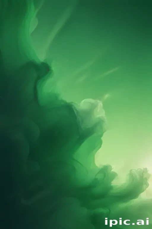 green fade background