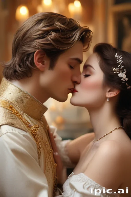 kissing aesthetic