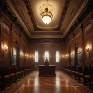 court room background
