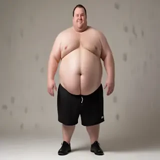 fat man black