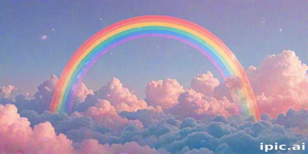 aesthetic wallpapers rainbow