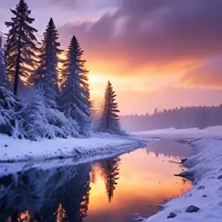 pretty winter wallpapers