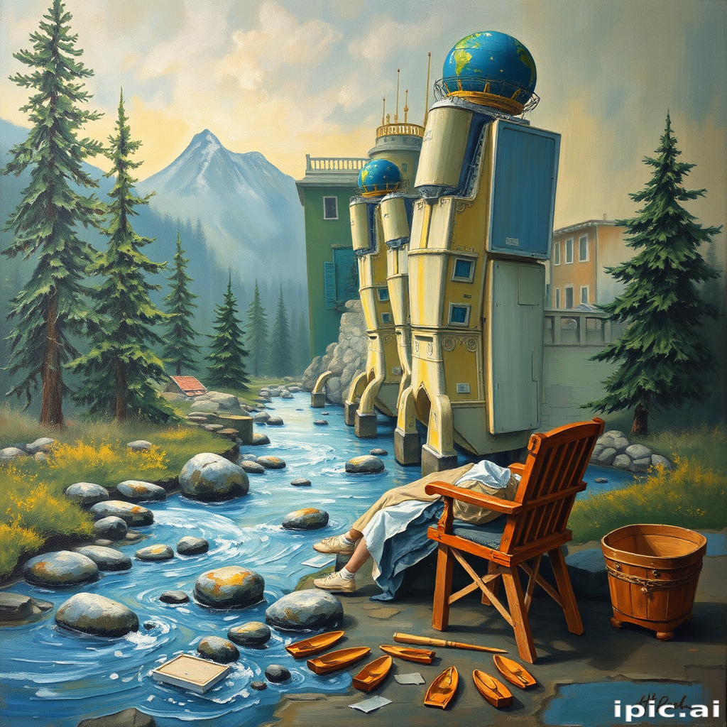 oil painting wallpaper