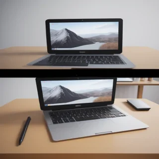 free laptop mockup