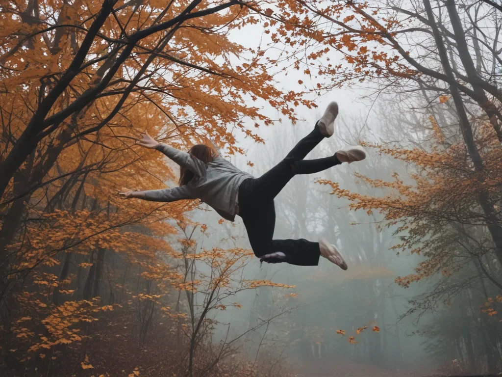 aesthetic falling