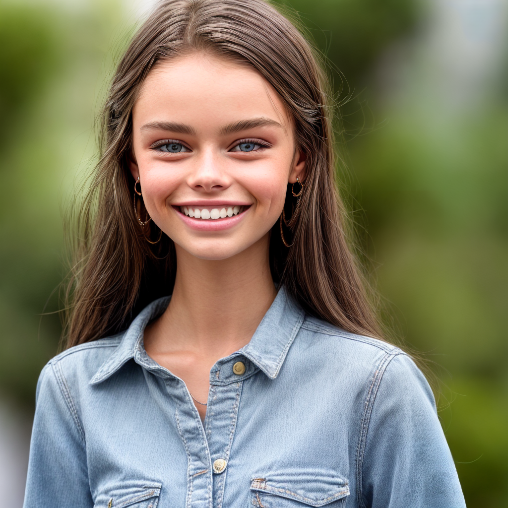 Meika woollard smiling closeup face