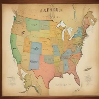 map of america