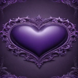 purple hearts wallpaper