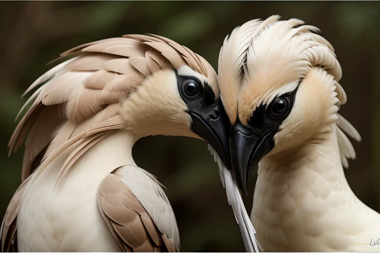 preening