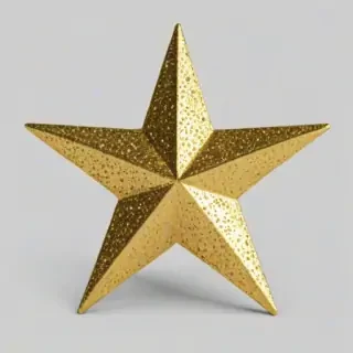 glitter star png