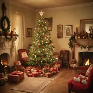 antique christmas images