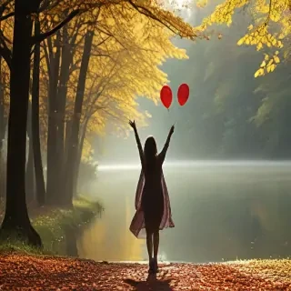 letting go images