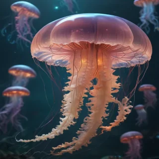 aesthetic jellyfish wallpaper
