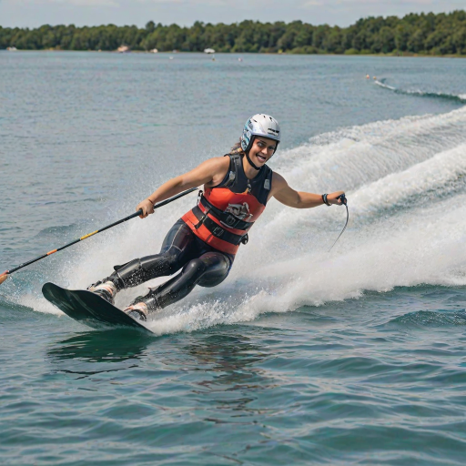 water skiing