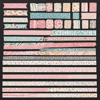 washi tape clipart