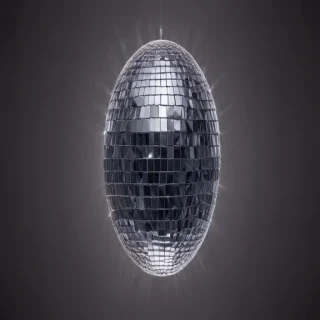 transparent background disco ball png