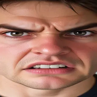 angry face