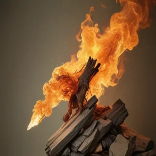 fire clear background
